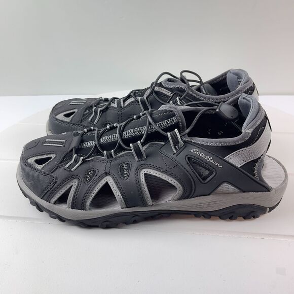Eddie Bauer Mens Size 9M Rainier Outdoor Hiking Sandals Water Shoes Black main image 4